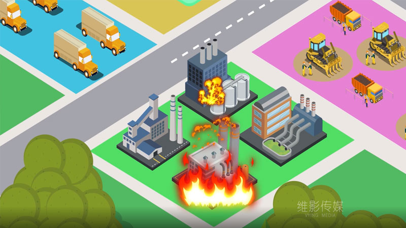 MG動畫(huà)「化(huà)工(gōng)園區(qū)監管與預警系統」